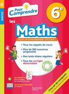 Couverture du livre « Pour comprendre maths 6e » de Philippe Rousseau aux éditions Hachette Education