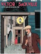 Couverture du livre « Victor Sackville ; l'otage de Barcelone » de Riviere et Carin et Borile aux éditions Lombard