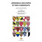 Couverture du livre « Armorial des papes et des cardinaux » de Michel Popoff aux éditions Leopard D'or