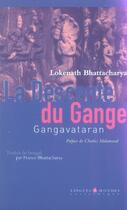Couverture du livre « La descente du gange » de Lokenath Bhattacharya aux éditions Asiatheque