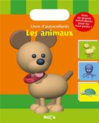 Couverture du livre « Mes autocollants - animaux » de  aux éditions Le Ballon