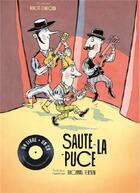 Couverture du livre « Saute-la-puce (livre+cd) » de Benoit Debecker aux éditions Margot