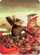 Couverture du livre « 30 postcards fantasy art » de Ilex aux éditions Ilex