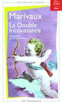 Couverture du livre « La double inconstance » de Pierre De Marivaux aux éditions Flammarion