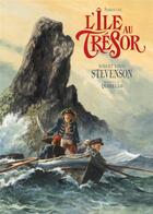 Couverture du livre « L'île au trésor » de Robert Louis Stevenson et Maurizio A.C. Quarello aux éditions Sarbacane