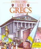 Couverture du livre « Entrez chez ... les grecs » de Loverance/Woods aux éditions Grund