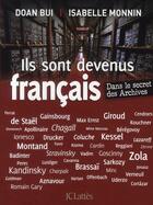 Couverture du livre « Ils sont devenus Français » de Isabelle Monnin et Doan Bui aux éditions Lattes