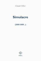 Couverture du livre « Simulacre » de Claude Ollier aux éditions P.o.l