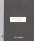 Couverture du livre « Thierry de cordier » de Jonas Storsve aux éditions Centre Pompidou
