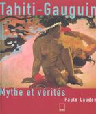 Couverture du livre « Tahiti gauguin » de Paule Laudon aux éditions Adam Biro