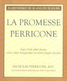 Couverture du livre « La promesse Perricone » de Nicholas Perricone aux éditions Ada