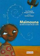 Couverture du livre « Maïmouna ; qui avala ses cris plus vite que sa salive » de Yves Pinguilly aux éditions Vents D'ailleurs