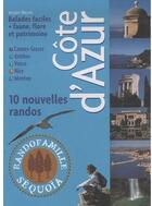 Couverture du livre « Côte d'Azur » de J. Drouin aux éditions Sequoia