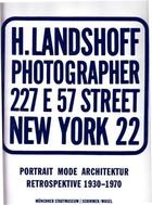 Couverture du livre « Hermann landshoff portrait mode architektur retrospektiv 1930-1970 /allemand » de Pohlmann aux éditions Schirmer Mosel