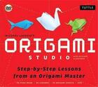 Couverture du livre « Origami studio ; 30 step-by-step lessons with an origami master » de Alexander Lafosse aux éditions Tuttle