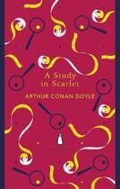 Couverture du livre « A study in Scarlet » de Arthur Conan Doyle aux éditions Penguin