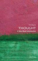 Couverture du livre « Thought: A Very Short Introduction » de Bayne Tim aux éditions Oup Oxford