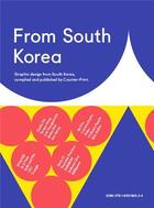 Couverture du livre « From south korea » de  aux éditions Counter Print