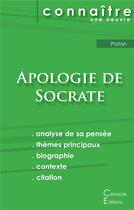 Couverture du livre « Apologie de Socrate, de Platon » de  aux éditions Editions Du Cenacle