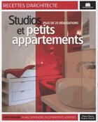 Couverture du livre « Aménager un studio ou un petit appartement » de  aux éditions Massin