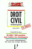 Couverture du livre « Droit Civil » de Sophie Collinet aux éditions Vuibert