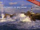 Couverture du livre « L'agenda-calendrier 2015 ; paysages de Bretagne » de  aux éditions Hugo Image