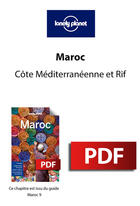 Couverture du livre « Maroc 9 - Côte Méditerranéenne et Rif » de Planet Lonely aux éditions Lonely Planet France