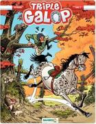 Couverture du livre « Triple galop Tome 5 » de Benoit Du Peloux aux éditions Bamboo