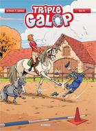 Couverture du livre « Triple galop Tome 14 » de Christophe Cazenove et Benoit Du Peloux aux éditions Bamboo