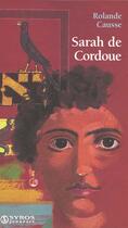 Couverture du livre « Sarah De Cordoue » de Causse Rolande aux éditions Syros