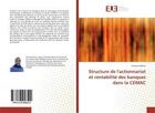 Couverture du livre « Structure de l'actionnariat et rentabilite des banques dans la cemac » de Djekna Votsoma aux éditions Editions Universitaires Europeennes