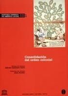 Couverture du livre « Historia general de America latina t.3 ; consolidacion del orden colonial t.1 » de  aux éditions Unesco