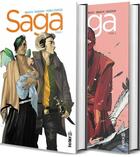 Couverture du livre « Saga : Tomes 1 et 2 » de Fiona Staples et Brian K. Vaughan aux éditions Urban Comics