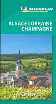 Couverture du livre « Gv (ang) alsace lorraine champagne » de Collectif Michelin aux éditions Michelin