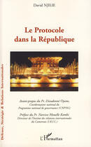 Couverture du livre « Protocole dans la République » de David Njilie aux éditions Editions L'harmattan