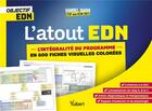 Couverture du livre « Objectif EDN : l'atout EDN : l'intégralité du programme en 600 fiches visuelles colorées » de Gabriel Giaoui aux éditions Vuibert