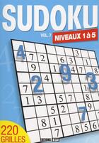 Couverture du livre « Sudoku t.7 ; niveaux 1 à 5 » de Brozinska Anastas. aux éditions Editions Esi