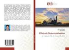 Couverture du livre « Effets de l'industrialisation - sur le poisson et la communaute de peche » de Simul Md. aux éditions Editions Universitaires Europeennes