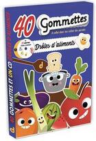 Couverture du livre « 40 gommettes : drôles d'aliments » de  aux éditions Deva Jeunesse
