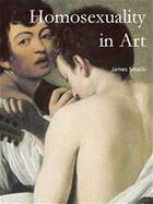 Couverture du livre « Homosexuality in art » de James Smalls aux éditions Parkstone International