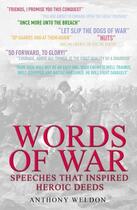 Couverture du livre « Words of War » de Weldon Anthony aux éditions Bene Factum Publishinig Digital