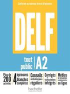 Couverture du livre « DELF tout public ; FLE ; A2 » de Nelly Mous aux éditions Hachette Fle