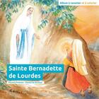 Couverture du livre « Sainte bernadette de lourdes - album a raconter et a colorier » de Premont/De Marliave aux éditions Emmanuel