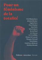 Couverture du livre « Pour un féminisme de la totalité » de  aux éditions Amsterdam