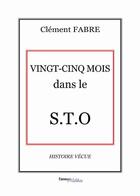 Couverture du livre « 25 mois dans le S.T.O. » de Clement Fabre aux éditions Melibee