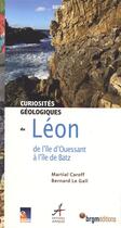 Couverture du livre « Leon curiosites geologiques » de  aux éditions Brgm