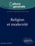 Couverture du livre « Religion et modernité » de Sultana aux éditions Ellipses