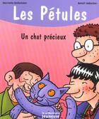 Couverture du livre « Les Petules Un Chat Precieux » de Bichonnier/Debecker aux éditions La Martiniere Jeunesse