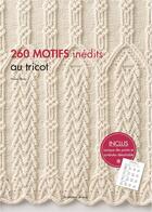 Couverture du livre « 260 motifs inédits au tricot » de Hitomi Shida aux éditions De Saxe