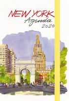 Couverture du livre « Agenda New York (édition 2020) » de Fabrice Moireau aux éditions Pacifique